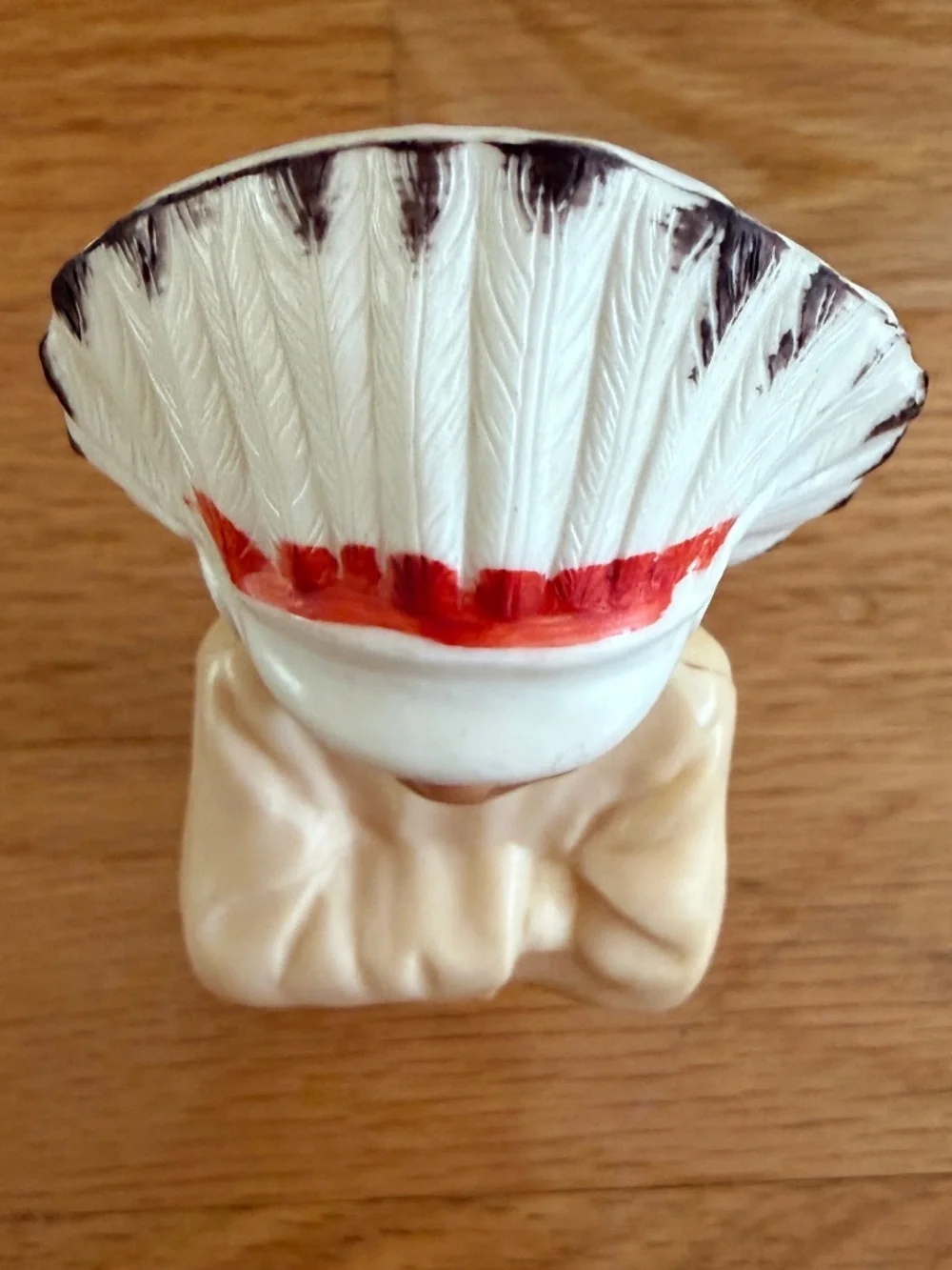 Vintage 1950s 1960s Native American Indian Chief Plastic